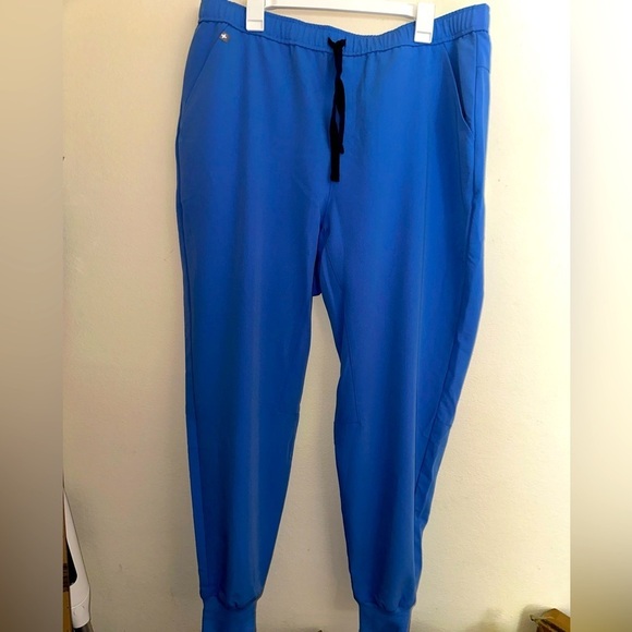 NWT FIGS men’s blue jogger tansen scrub pants XXL medical uniform nurse doctor - Picture 1 of 7